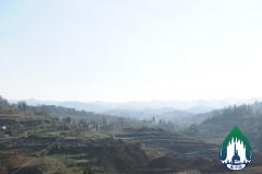 绮结河半开放式峡谷天生桥探险