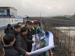 国家地质公园网络中心到织金洞指导第五届亚太世界地质公园网络研讨会筹备情况