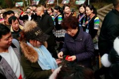 丁酉春节第一天，织金洞客流量播报