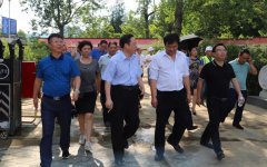 省旅发委主任李三旗到织金洞督导检查第十四届省旅发大会筹备工作
